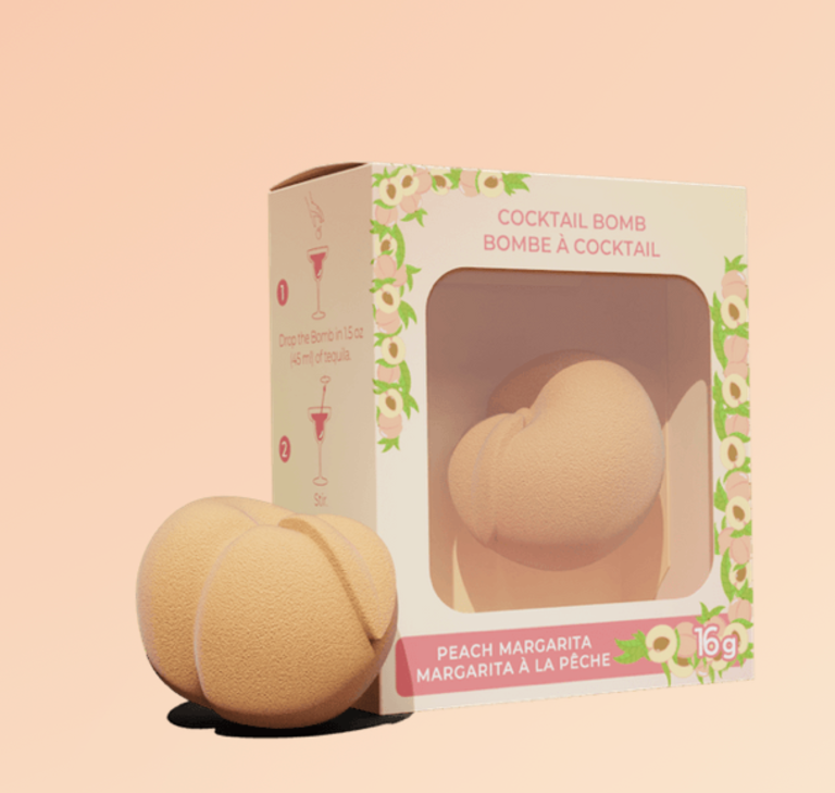 POSEIDN BOMBE POUR COCKTAIL INDIVIDUEL - MARGARITA PÊCHE