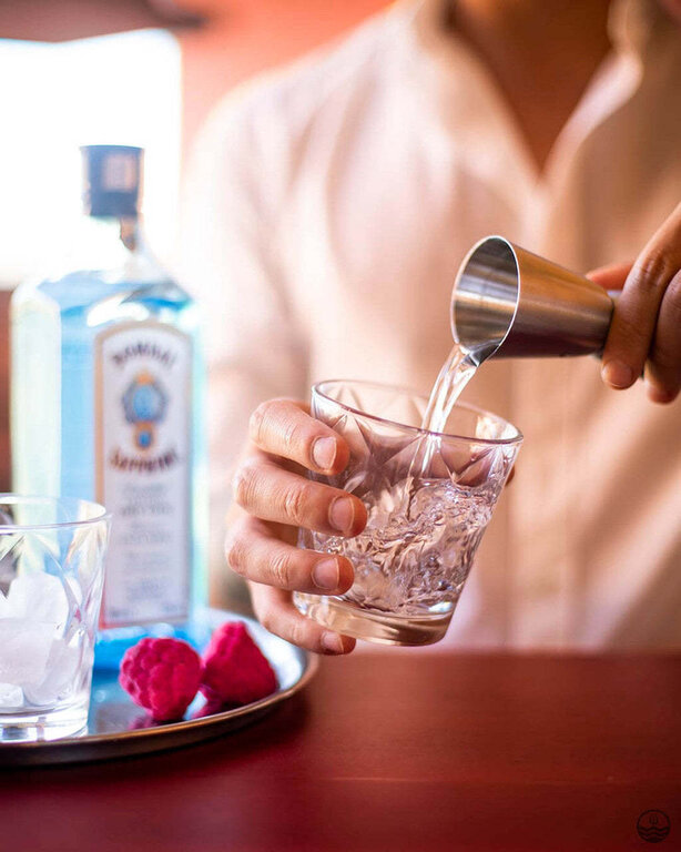 POSEIDN BOMBE POUR COCKTAIL INDIVIDUEL - FRAMBOISE ET THÉ VERT