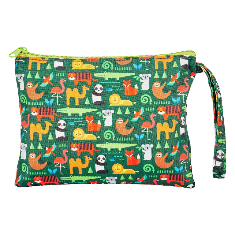 PETIT COLLAGE PUZZLE DE VOYAGE 2 EN 1 (49 PCS) - ANIMAL MENAGERIE