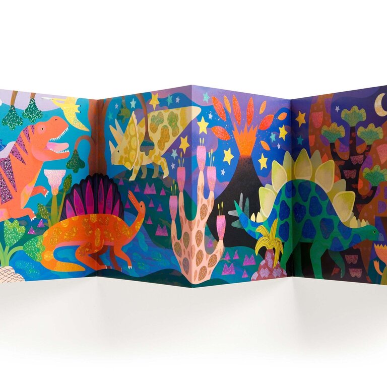 MUDPUPPY ENSEMBLE D'ACTIVITÉS D'AUTOCOLLANTS - DINOSAUR LAND