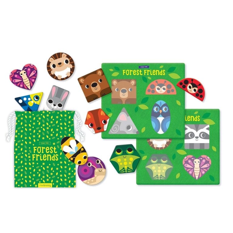 MUDPUPPY TRAVEL GAME - FIND THE FOREST FRIENDS