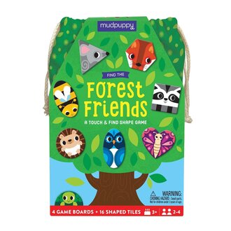 MUDPUPPY JEU DE VOYAGE - TROUVE LES AMIS DE LA FORÊT