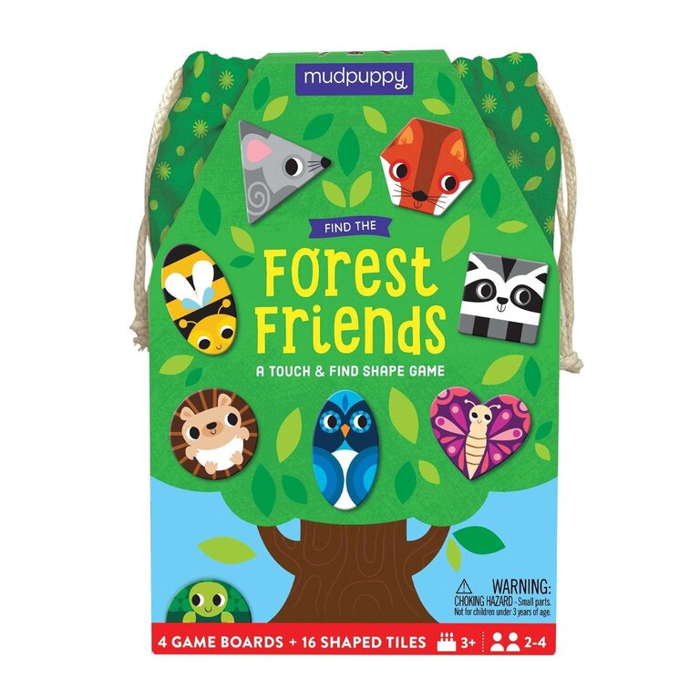 MUDPUPPY JEU DE VOYAGE - TROUVE LES AMIS DE LA FORÊT