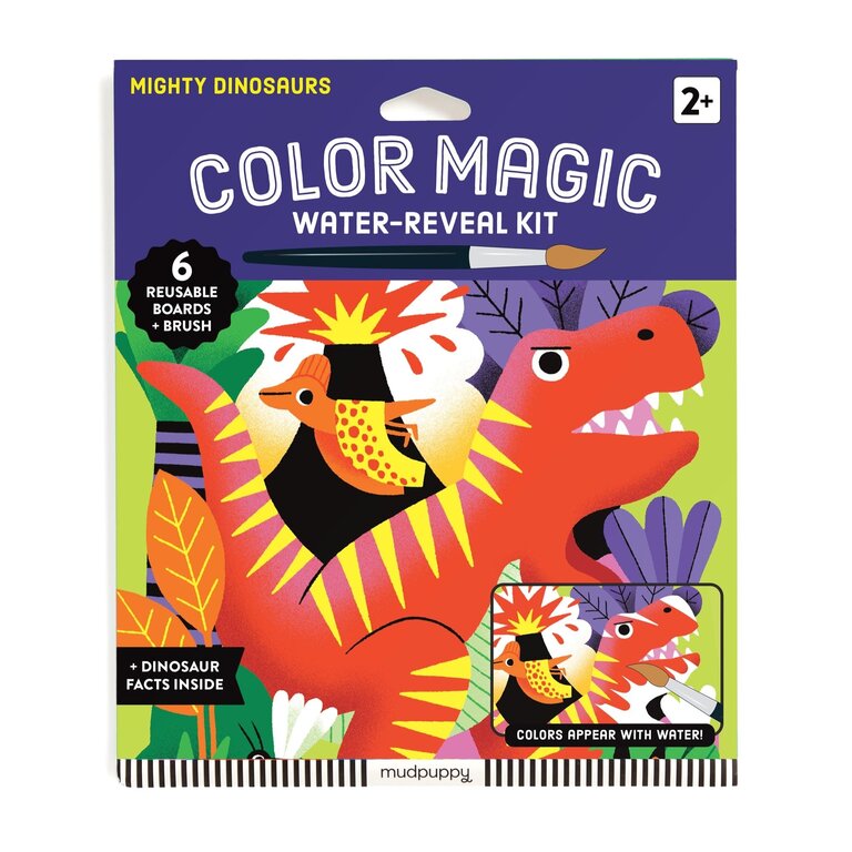 MUDPUPPY PEINTURE MAGIQUE - MIGHTY DINOSAURS