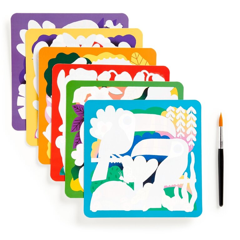 MUDPUPPY PEINTURE MAGIQUE - RAINFOREST FRIENDS