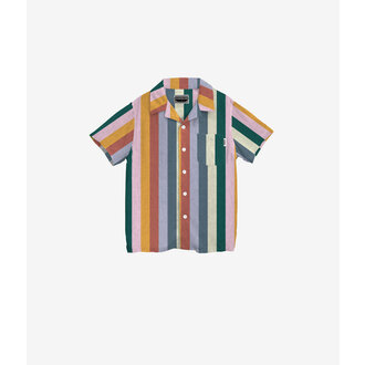 HEADSTER KIDS CHEMISE EN LIN VERTICAL DELIGHT - PINE TREE