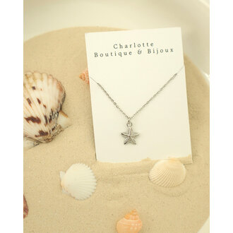 CHARLOTTE BOUTIQUE COLLIER CAPRI - ARGENT