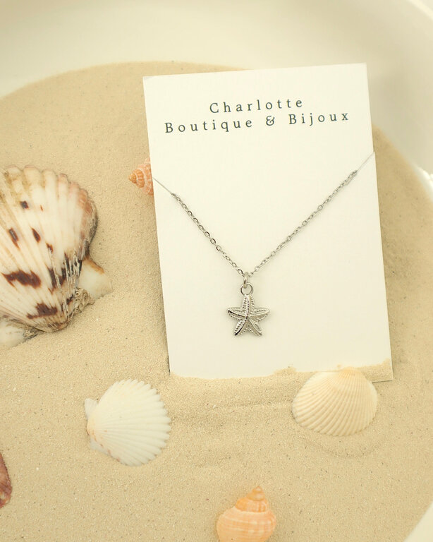 CHARLOTTE BOUTIQUE COLLIER CAPRI - ARGENT