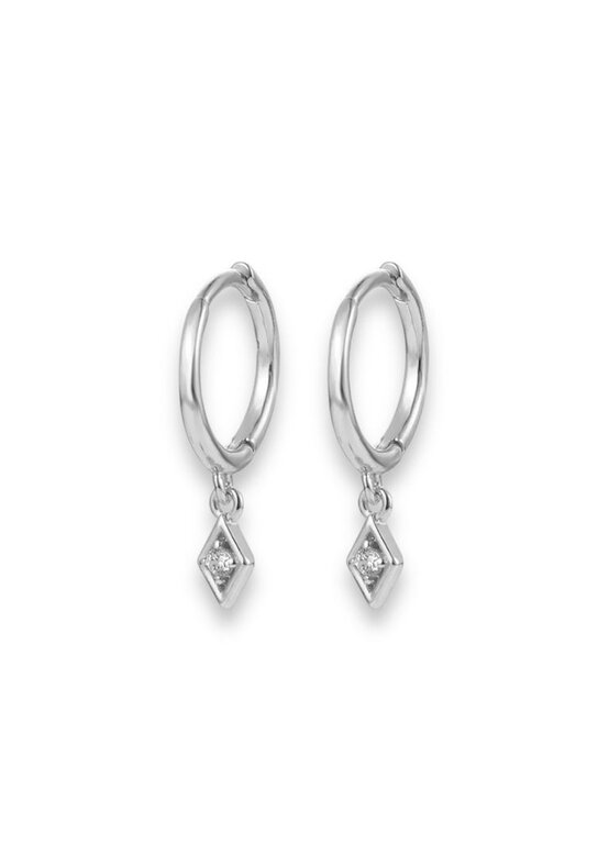 CHARLOTTE BOUTIQUE BOUCLES D'OREILLES ÉTINCELLES -  ARGENT