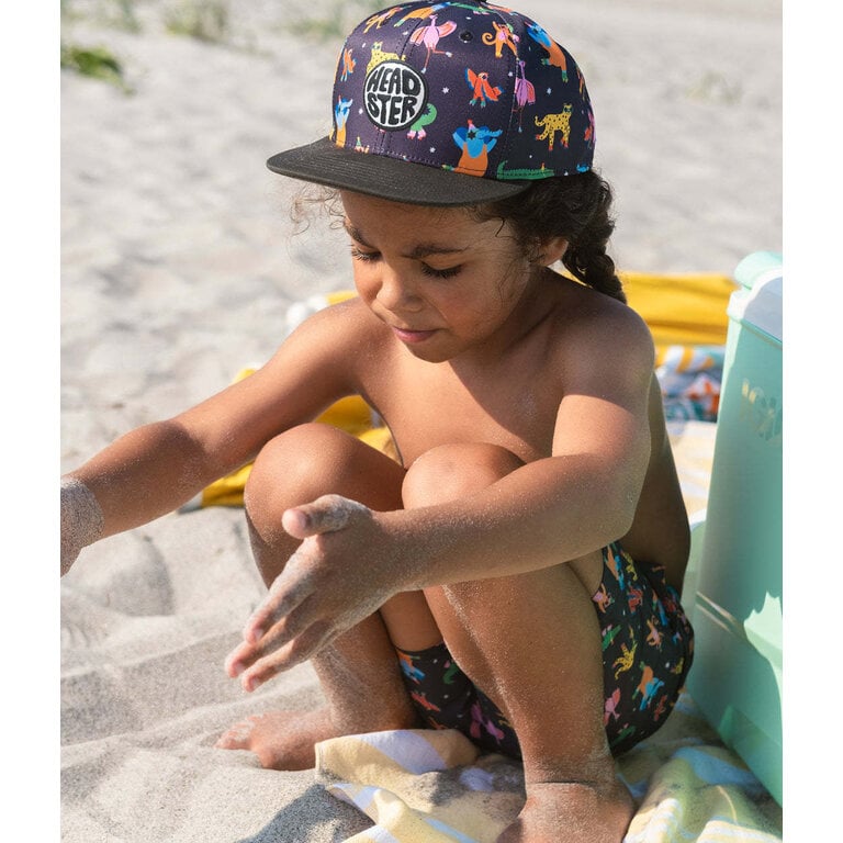 HEADSTER KIDS SNAPBACK CAP - FAUNA FIESTA