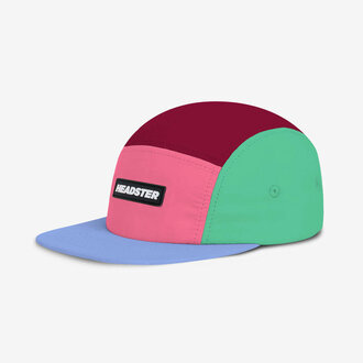 HEADSTER KIDS CASQUETTE FIVE PANEL -  BUBBLEGUM