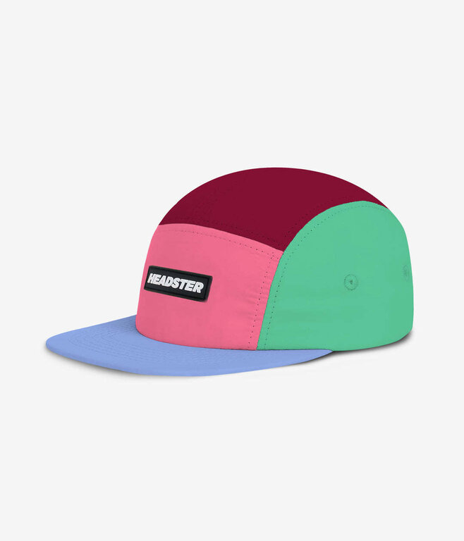 HEADSTER KIDS CASQUETTE FIVE PANEL -  BUBBLEGUM