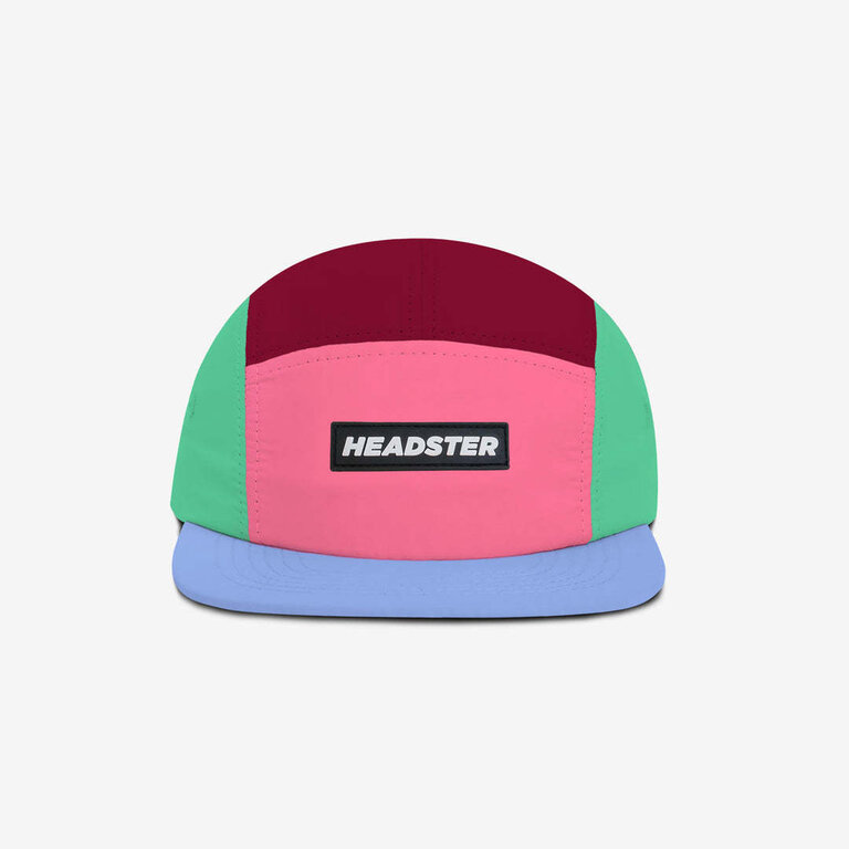 HEADSTER KIDS CASQUETTE FIVE PANEL -  BUBBLEGUM