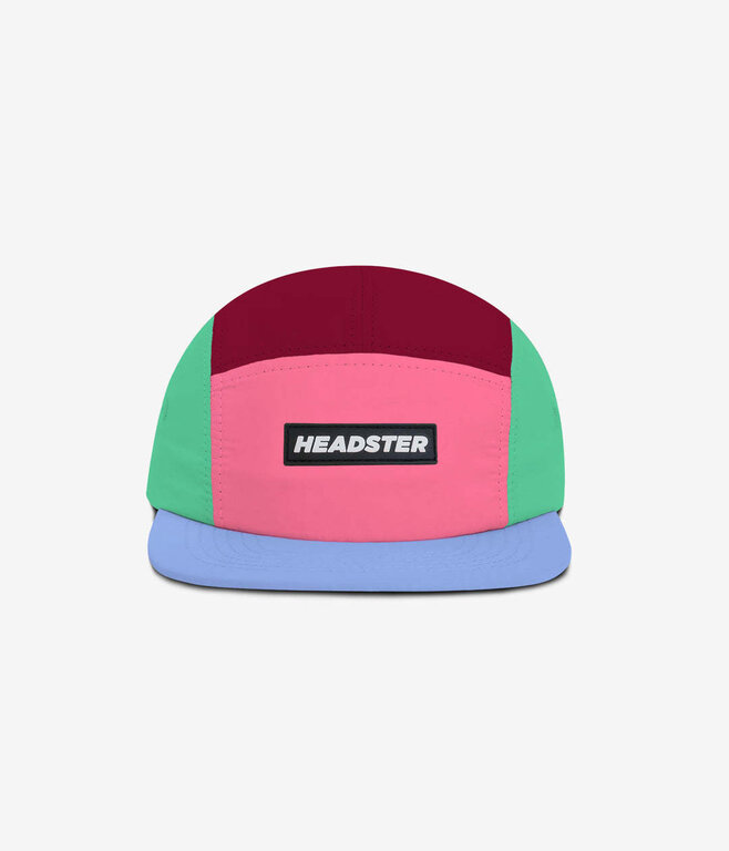HEADSTER KIDS CASQUETTE FIVE PANEL -  BUBBLEGUM