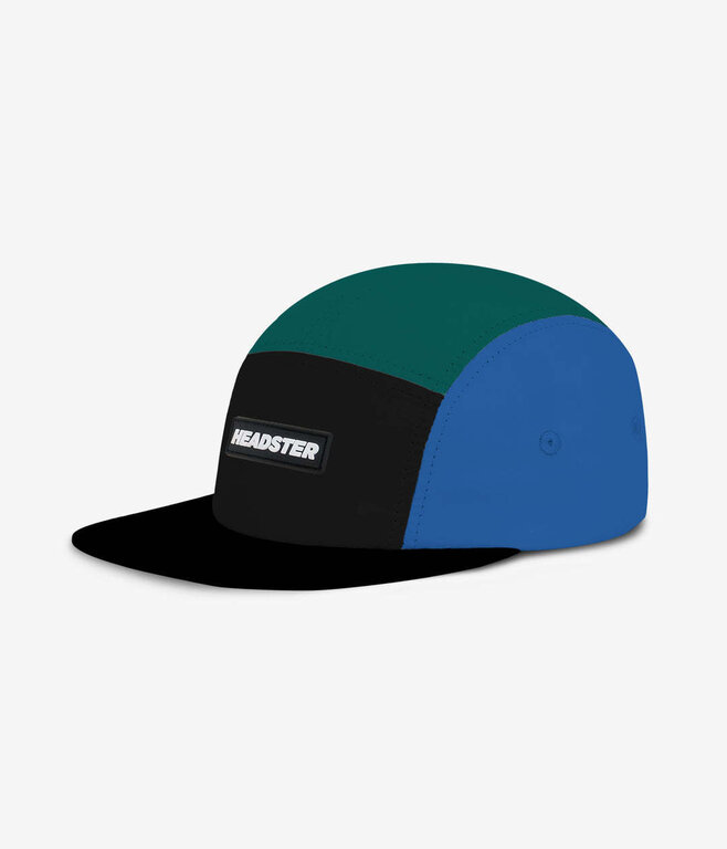 HEADSTER KIDS CASQUETTE FIVE PANEL -  LAGOONA BLUE