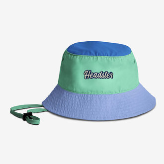 HEADSTER KIDS CHAPEAU EN NYLON LAKESHORE -  BLUE STEEL