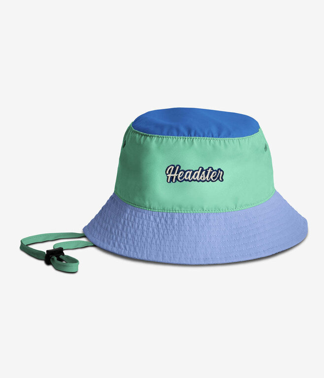 HEADSTER KIDS CHAPEAU EN NYLON LAKESHORE -  BLUE STEEL