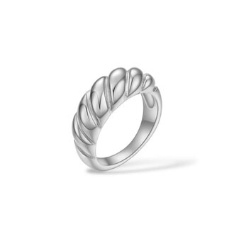 CHARLOTTE BOUTIQUE BAGUE CROISSANT - ARGENT