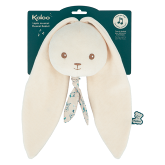 KALOO DOUDOU LAPIN MUSICAL - CRÈME