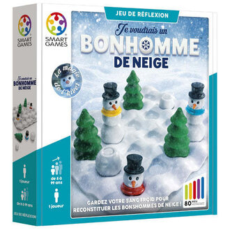 SMART GAMES JEU ÉDUCATIF - JE VOUDRAIS UN BONHOMME DE NEIGE