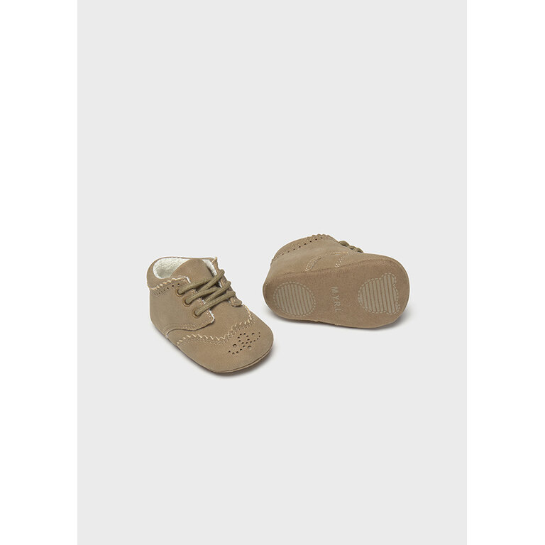 MAYORAL OXFORD SLIPPERS - DARK BEIGE