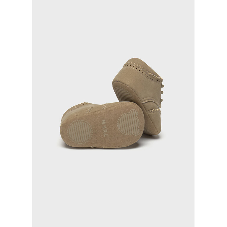 MAYORAL CHAUSSONS RICHELIEUX - BEIGE FONCÉ