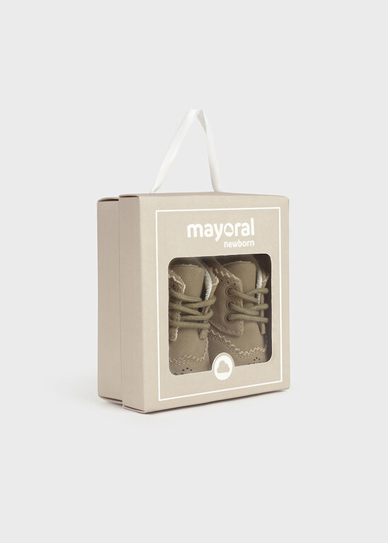 CHAUSSONS RICHELIEUX - BEIGE FONCÉ