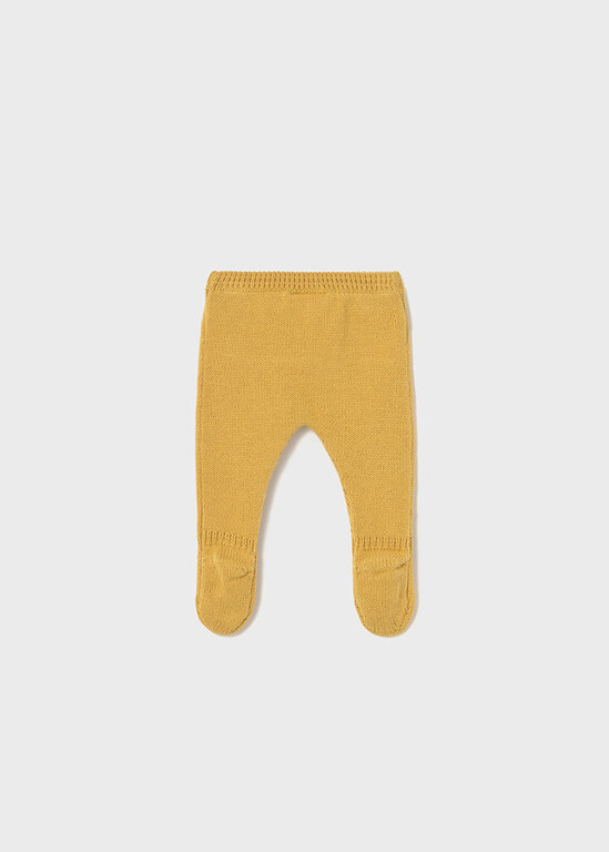 MAYORAL ENSEMBLE GUÊTRE EN TRICOT 3 PIÈCES - CAMOMILLE