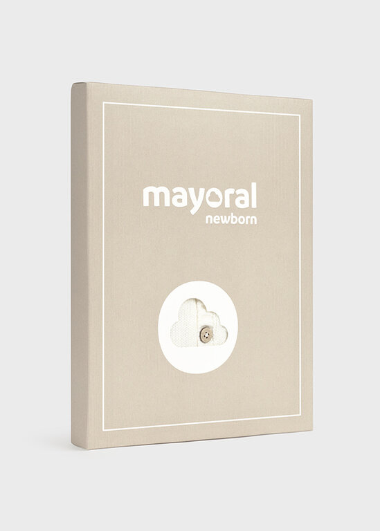 MAYORAL ENSEMBLE GUÊTRE EN TRICOT 3 PIÈCES - CAMOMILLE