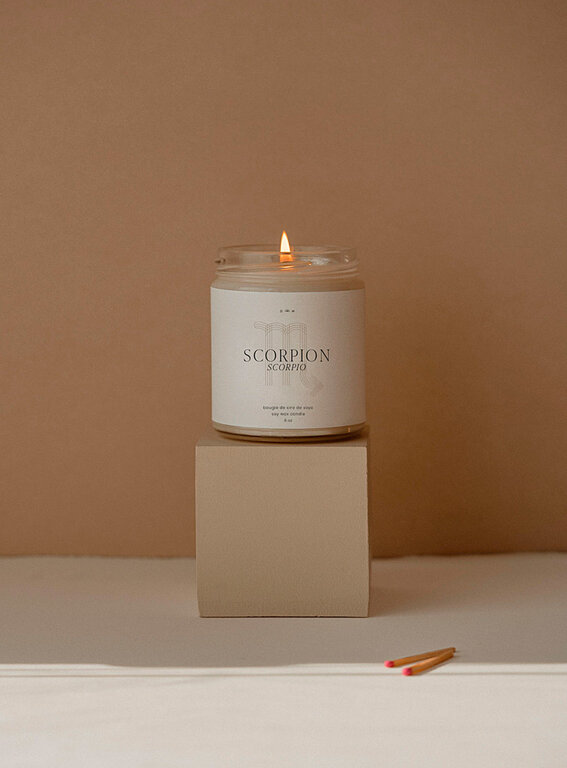 DIMANCHE MATIN BOUGIE ZODIAC