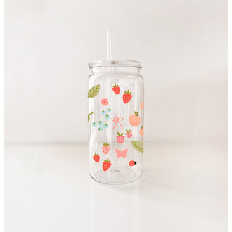 MÖMY VERRE 16 OZ PLASTIQUE - JARIDN D'ÉTÉ