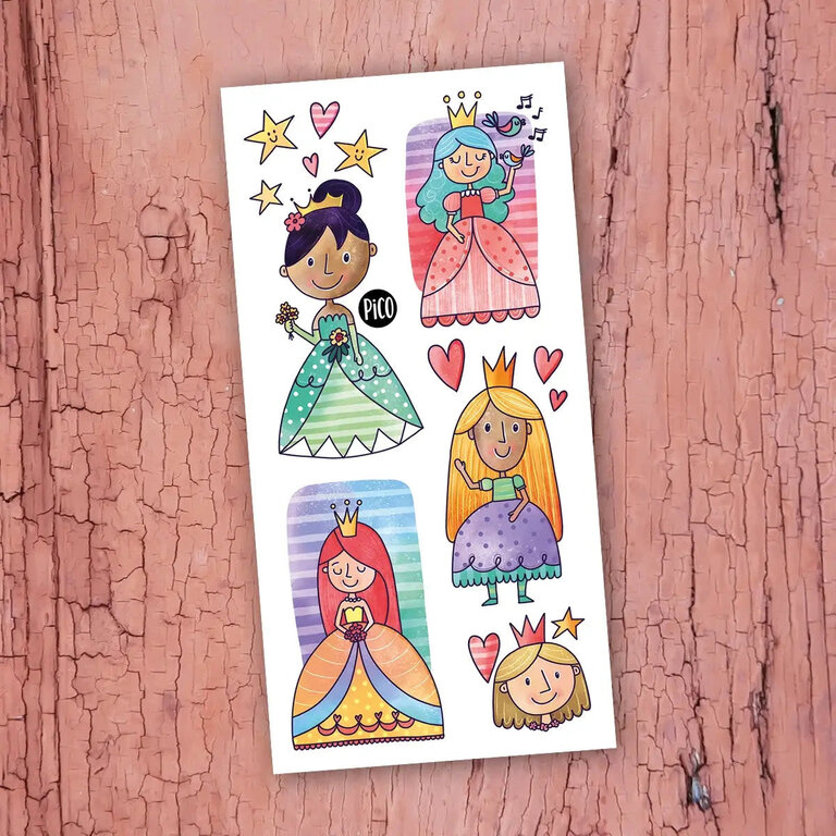 PICO TATOO TATOUAGES TEMPORAIRES - MADEMOISELLE LA PRINCESSE ET SES AMIES
