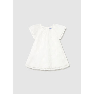 MAYORAL ROBE DE CÉRÉMONIE EN TULLE - ÉCRU