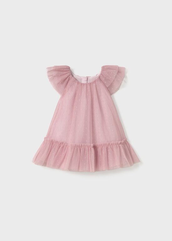 ROBE EN TULLE À POIS - SAKURA