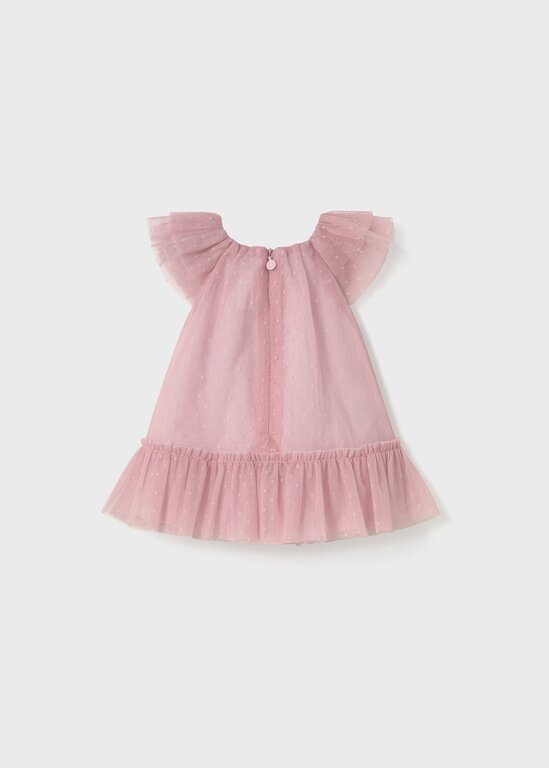 ROBE EN TULLE À POIS - SAKURA