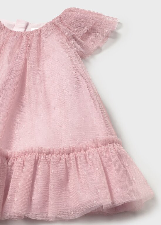 MAYORAL ROBE EN TULLE À POIS - SAKURA