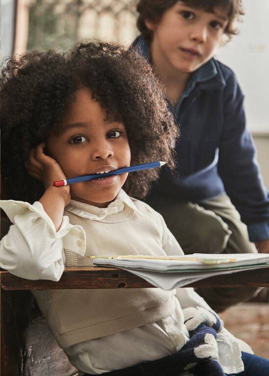 MAYORAL ENSEMBLE BLOUSE ET TOP - SABLE