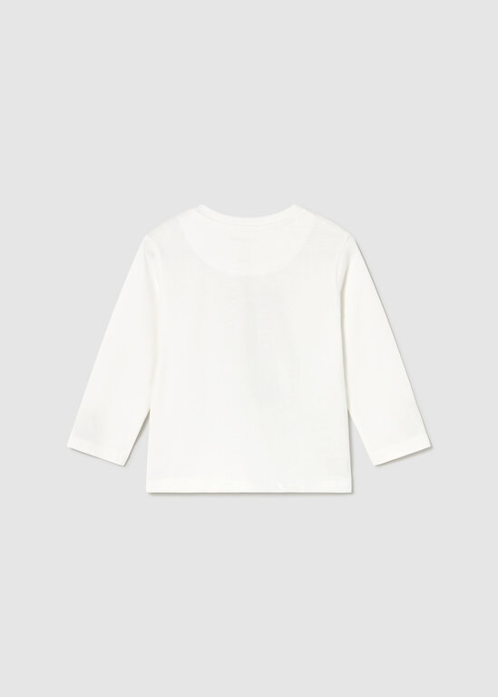 MAYORAL CHANDAIL MANCHES LONGUES OURS - BLANC