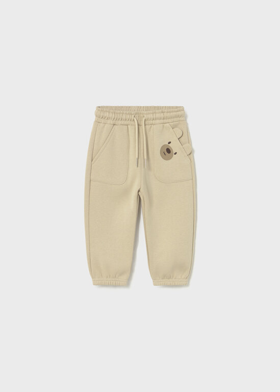 MAYORAL PANTALON EN MOLLETON OURS - LATTE