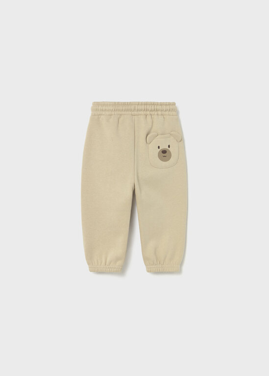 MAYORAL PANTALON EN MOLLETON OURS - LATTE
