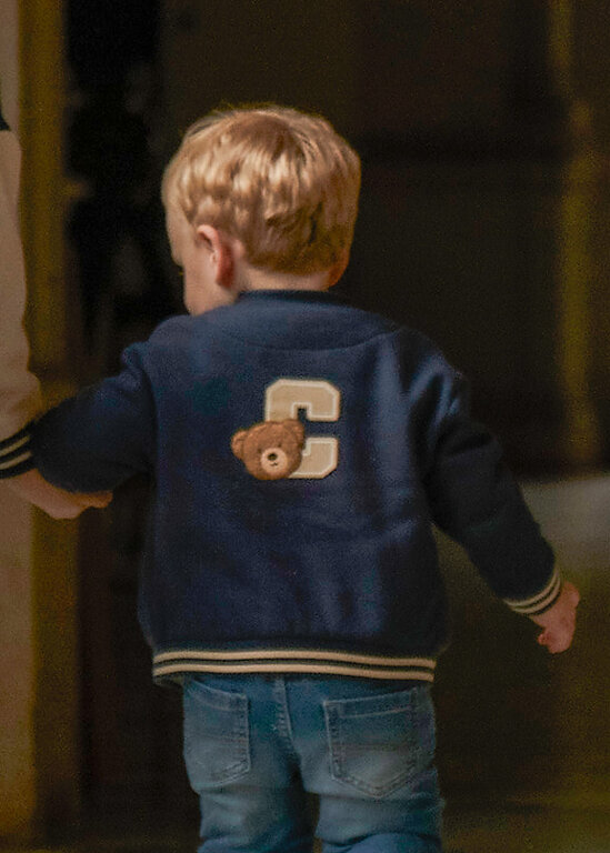 MAYORAL VESTE UNIVERSITAIRE OURS - MARINE