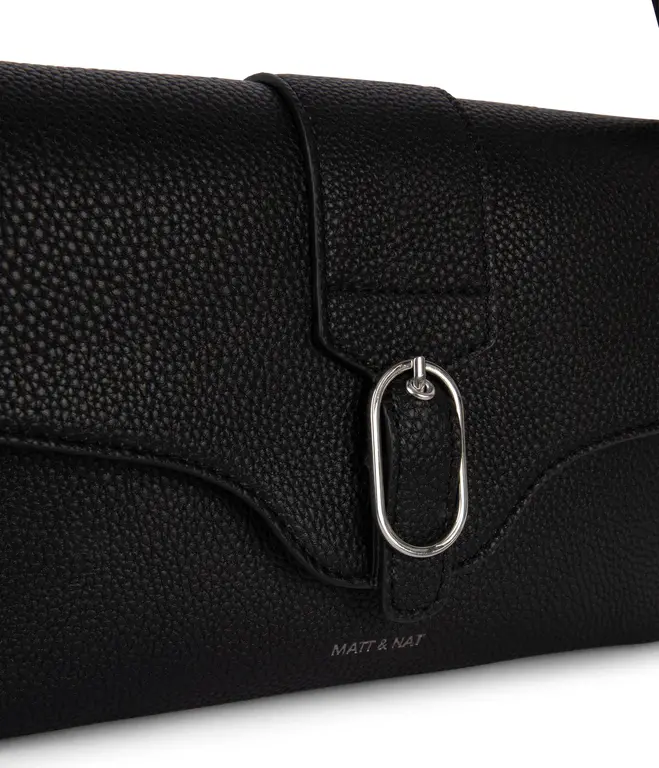 MATT & NAT SAC À MAIN ISABELLE GRAIN - BLACK
