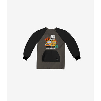 HEADSTER KIDS TABLIER BUS TED - FUSAIN