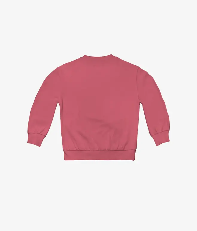 HEADSTER KIDS CREWNECK KITTY CHARM - CLAY ROSE