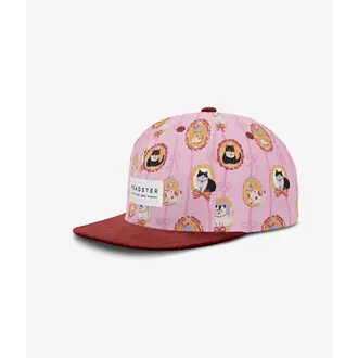 HEADSTER KIDS CASQUETTE SNAPBACK KITTY CHARM - SMART PINK