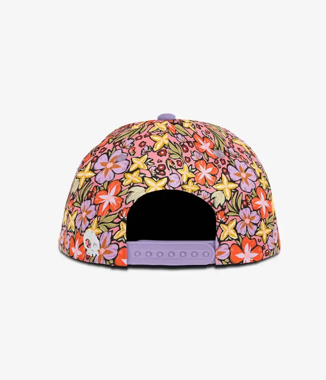 HEADSTER KIDS CASQUETTE SNAPBACK RETRO BLOOM - PEACHES