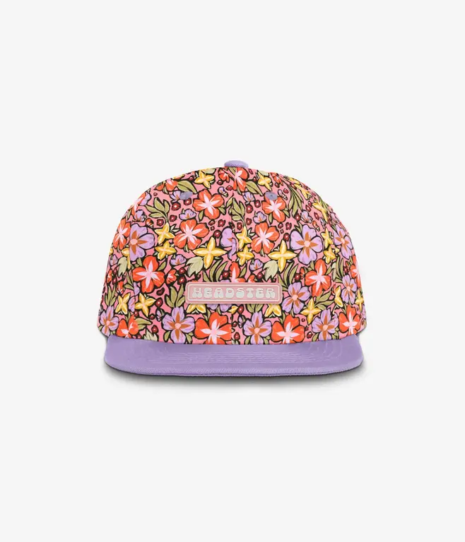 HEADSTER KIDS CASQUETTE SNAPBACK RETRO BLOOM - PEACHES