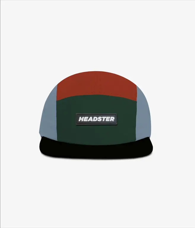 HEADSTER KIDS CASQUETTE RUNNER FIVE PANEL -  BLUE SPRUCE