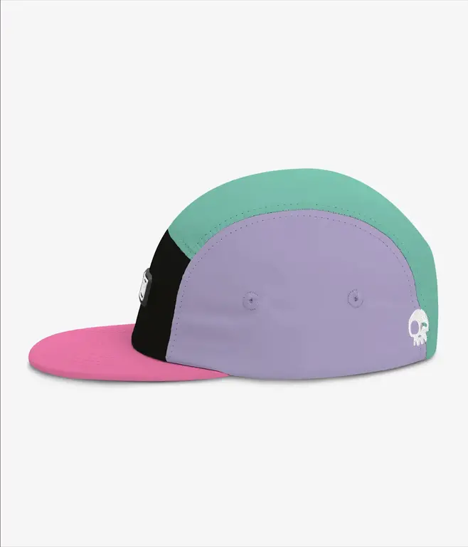 HEADSTER KIDS CASQUETTE RUNNER FIVE PANEL - FLUSHED PINK