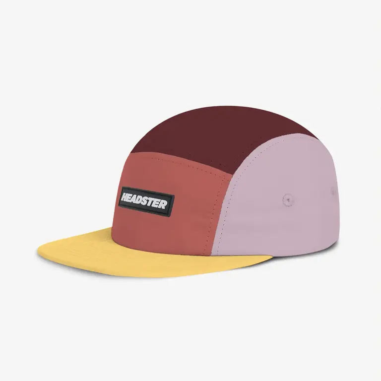 HEADSTER KIDS CASQUETTE RUNNER FIVE PANEL - ROSETTE